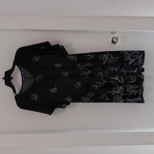 Small apt.9 black ladies evening summer dress